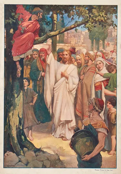 Zacchæus by William Dacres Adams, 1906 — digital art print download