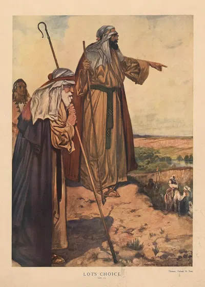 Lot's Chioce by Walter Graham Grieve, 1904 — digital art print download