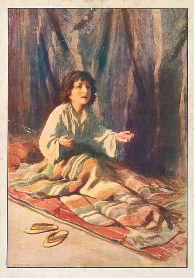 The child Samuel by Уильям Генри Маргетсон, 1904 — digital art print download