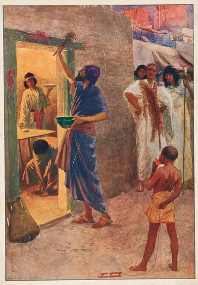 The passover instituted by Уильям Генри Маргетсон, 1906 — digital art print download