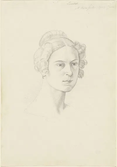 Giuseppina Massimi, Principessa Lancellotti di Lauro by Иосиф фон Фюрих, 1828 — digital art print download