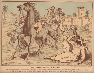 The Conversion of St. Paul by W. Gunston — digital art print download