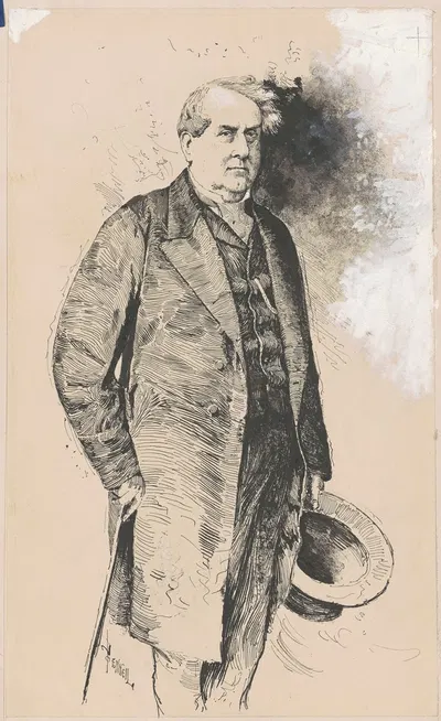 William Wilson Corcoran by Джозеф Пеннел — digital art print download
