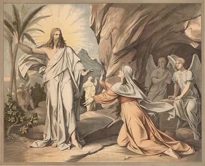 The Resurrection. by Wangemann, 1910 — digital art print download