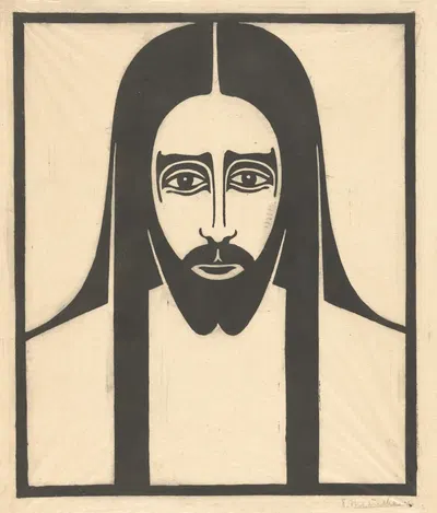 Christ by Ф. Мейнеке — digital art print download