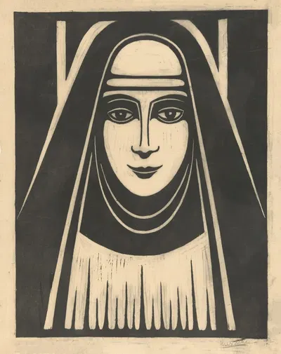 Madonna by Ф. Мейнеке — digital art print download