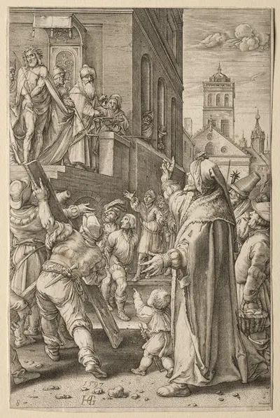 Ecce Homo by Генрик Гольциус, 1597 — digital art print download