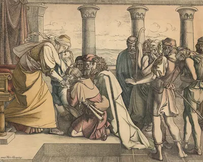 Joseph reveals himself by Peter von Cornelius — digital art print download