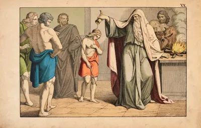 David is anointed king by Theodor Eckardt, 1879 — digital art print download