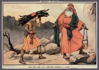 Abraham and Isaac by Walter Sidney Stacey, 1888 — digital art print download