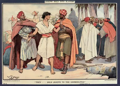 Joseph sold into slavery by Walter Sidney Stacey, 1888 — digital art print download