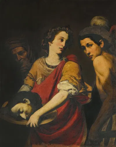 Salome with the Head of Saint John the Baptist by Diana de Rosa — digital art print download
