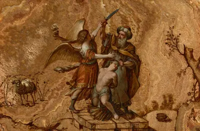 The Sacrifice of Isaac by North Italian School — digital art print download