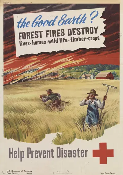 The good earth by U.S. Forest Service, 1948 — digital art print download