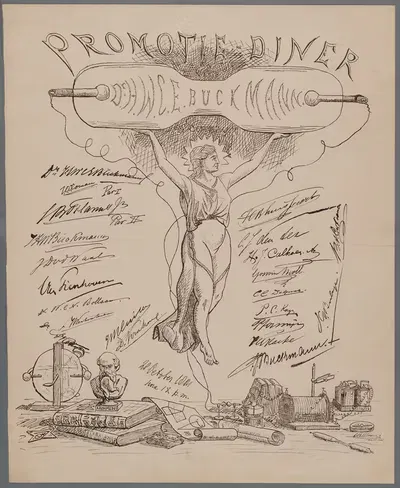 Hendrik Willem Catharinus Elisa Buckmann by Кристиан Бернард Тилаус-младший, 1881 — digital art print download