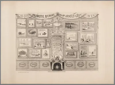 Arnold Levy by Dieperink & Co, Lith., 1894 — digital art print download