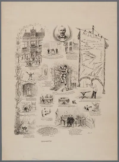 Jolle Albertus Jolles by Dieperink & Co, Lith., 1892 — digital art print download