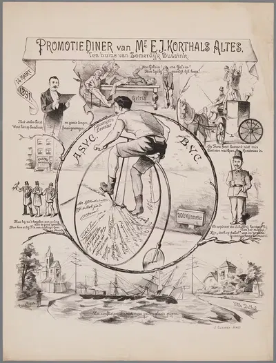 Everhardus Joannes Korthals Altes by J. Clausen, 1891 — digital art print download
