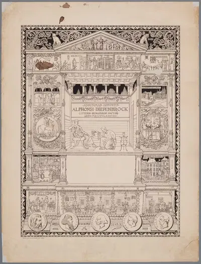 Alphonsus Joannes Maria Diepenbrock by Veldhuyzen & Co, 1888 — digital art print download