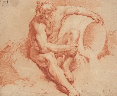River God by Paul Troger, c. 1720 — digital art print download