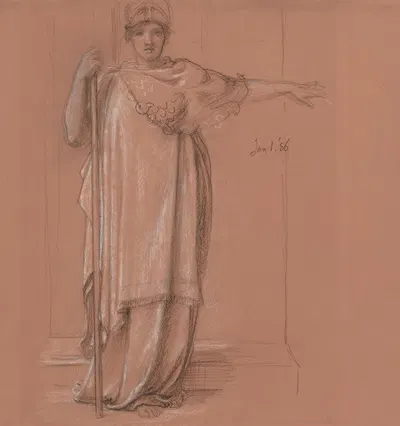 Minerva by Эдвард Джон Пойнтер, 1886 — digital art print download
