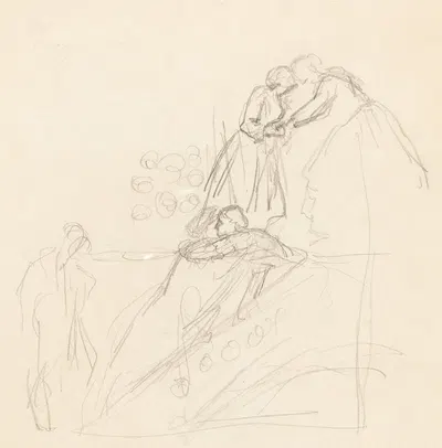 Figure Studies by Валентин Кэмерон Принсеп — digital art print download