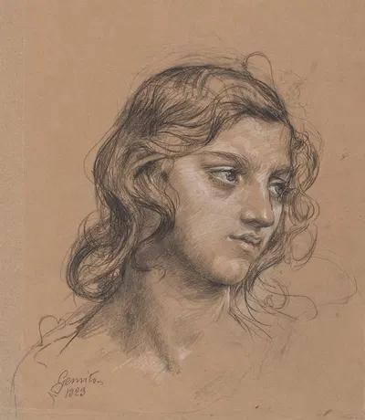 Portrait of a Youth by Винченцо Джемито, 1923 — digital art print download