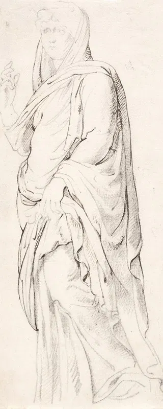Ceres. After an antique sculpture by Willem Panneels, 1627 – 1629 — digital art print download