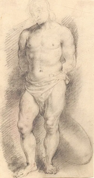 Front view of a male figure by Willem Panneels, 1626 – 1629 — digital art print download