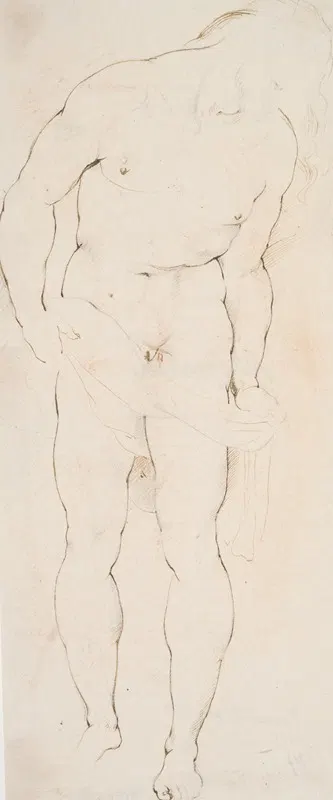 Kristi dåb by Willem Panneels, 1628 – 1630 — digital art print download