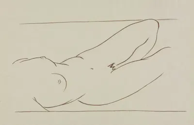 Reclining Nude Woman by Ananda K. Coomaraswamy — digital art print download