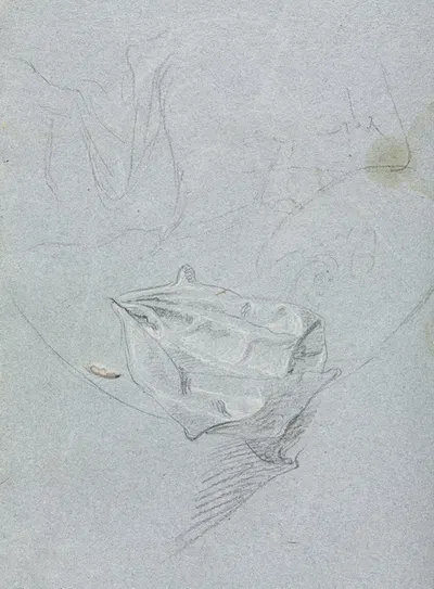 Drapery study by Франческо Лоренци, 1760 — digital art print download