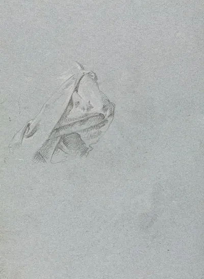 Drapery study by Франческо Лоренци, 1760 — digital art print download