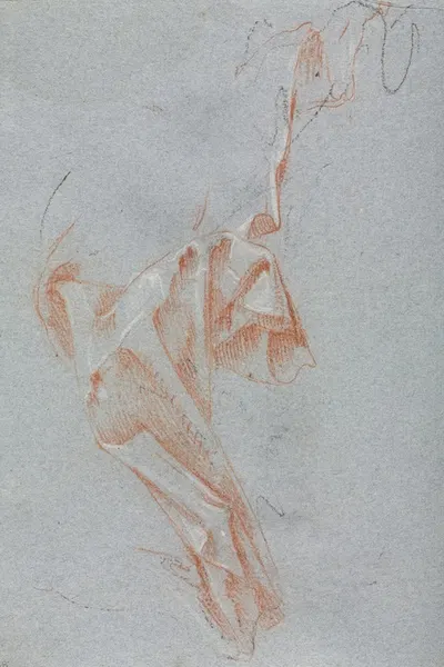 Drapery study by Франческо Лоренци, 1760 — digital art print download