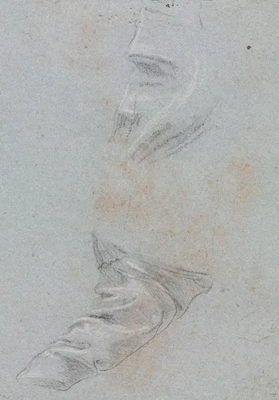 Drapery study by Франческо Лоренци, 1760 — digital art print download