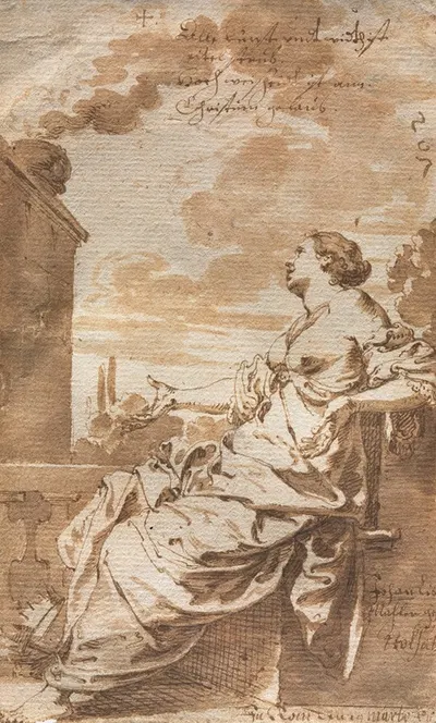 Allegory of Christian Belief by Иоганн Лисс, c. 1622 — digital art print download