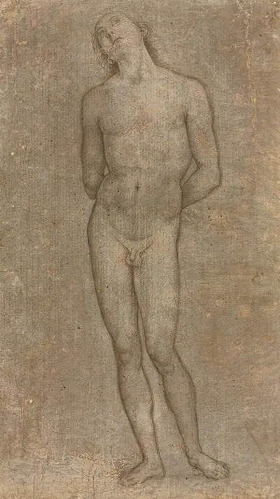 Saint Sebastian by Пьетро Перуджино, c. 1493 — digital art print download