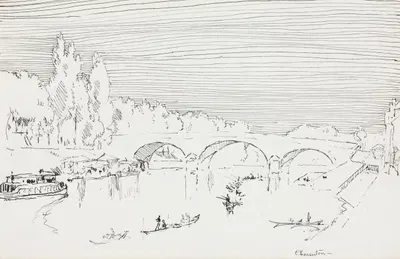 Charenton-le-Pont by Джозеф Пеннел — digital art print download