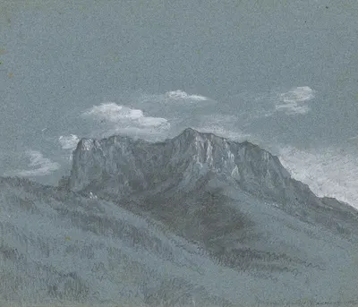The Rauschberg by Иоганн Георг фон Диллис, c. 1800 — digital art print download
