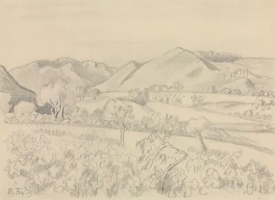 Landscape by Роджер Фрай, 1921 — digital art print download