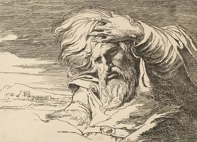 Eastern Patriarch by James Barry, 1803 — digital art print download