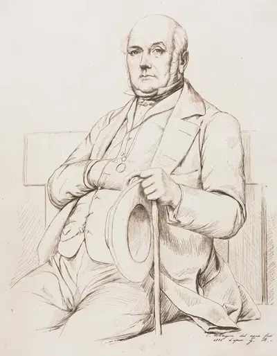 Casimir le Conte, after Boulanger by Charles Meryon, 1856 — digital art print download