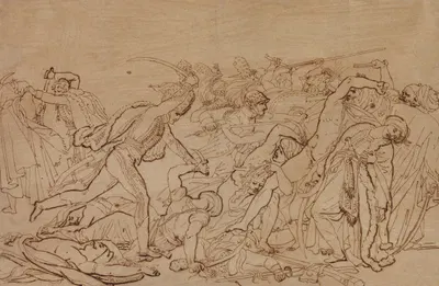 Study for The Revolt of Cairo by Анн Луи Жироде-Триосон, 1810 — digital art print download
