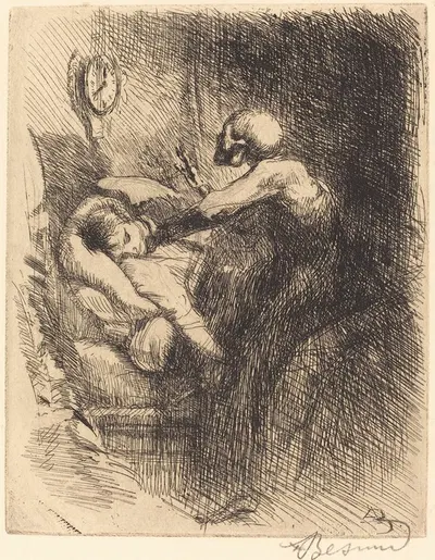 Punctual (Ponctuelle) by Альбер Безнар, 1900 — digital art print download