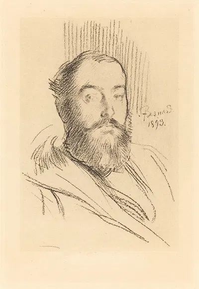 Self-Portrait by Альбер Безнар, 1893 — digital art print download