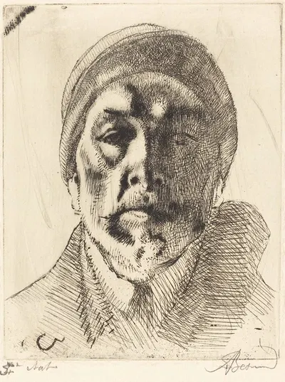 Self-Portrait by Альбер Безнар, 1919 — digital art print download