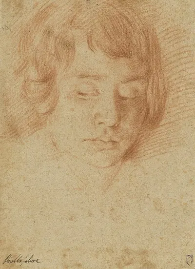 Head of a Boy (Gennaro Falcone) by Аниелло Фалконе, 1635-1640 — digital art print download