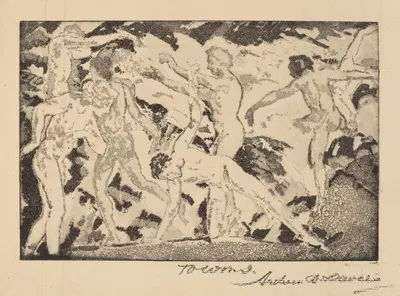 By the Caliban by Артур Боун Дэвис, 1919-1920 — digital art print download