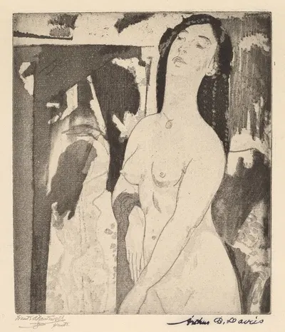 Doorway to Illusion by Артур Боун Дэвис, 1919 — digital art print download