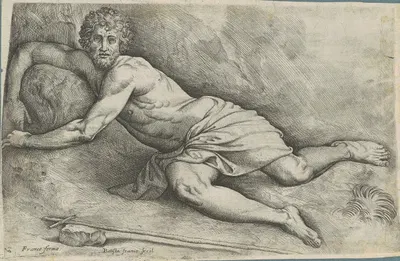 Saint John the Baptist by Battista Franco — digital art print download